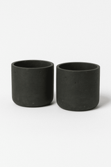 2x Charlie Black Washed Ø:18 cm – Lifestyle-Aufnahme Set