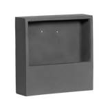 Hanging Wally Jack Wandpflanzschale Grau aus Fiberstone – freigestellt