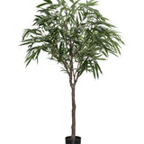 Ficus Alii Baum Kunstpflanze L 180cm - Finestgreen