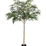 Ficus Alii Baum Kunstpflanze XL 230cm - Finestgreen