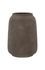 Mahir Mocha Washed Vase – Freisteller Produktfoto