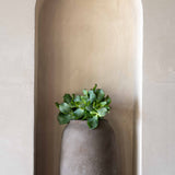 Mahir Mocha Washed Vase Mocha aus Fiberclay || Abgebildete Größe: XL