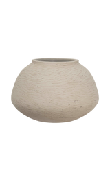 Imara Grey Washed Vase – Freisteller Produktfoto