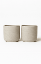 2x Charlie Grey Washed Ø:25 cm – Freisteller Set Produktfoto