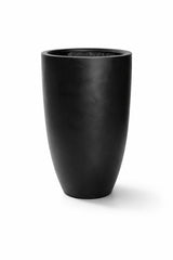 Ben Pflanzkübel Schwarz aus Fiberstone – freigestellt