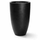 Ben Pflanzkübel Schwarz aus Fiberstone – freigestellt