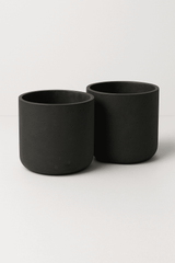 2x Charlie Black Washed Ø:25 cm – Freisteller Set Produktfoto