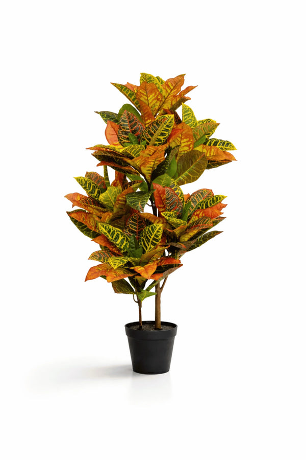 Codiaeum Wunderstrauch künstlich, H: 118cm