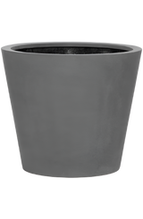 Bucket Pflanzkübel Grau aus Fiberstone – Größe 50 cm freigestellt [mc]