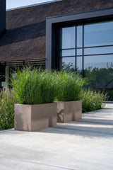 Jort Pflanzkübel Taupe aus Fiberstone – Größe M