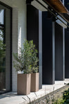 Pflanzsäule Bouvy Taupe aus Fiberstone