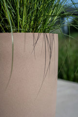 Dax Pflanzkübel Taupe aus Fiberstone – Größe 80 cm