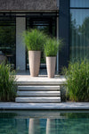 Pflanzkübel Dax Taupe, Bodenvase mit Zwischenboden