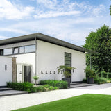 Jumbo Max Pflanzkübel Schwarz aus Fiberstone – Garten-Ambiente