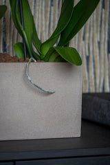 Balcony Balkonkasten Taupe aus Fiberstone – Größe L freigestellt