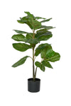Ficus Lyrata künstlich – Geigenfeige, H: 100cm