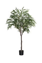 Ficus Alii Baum Kunstpflanze L 180cm - Finestgreen