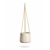 Hanging Patt Grau Blumenampel aus Fiberclay in Beton-Optik – für Innen & Außen [mc]