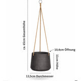 Hanging Patt Schwarz Größe S [v=S|ø13.5|ö10.4|h11]