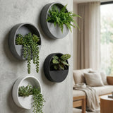 Hanging Wally 4er Set Grau / Schwarz / Matt Weiß Finestgreen 