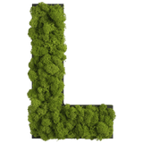Islandmoos Piktogramm Buchstabe Finestgreen 