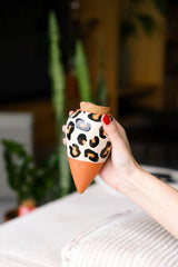 Olla Keramik Leopard – Natürliche Tröpfchenbewässerung - Finestgreen