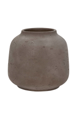 Jabari Mocha Washed Vase – Freisteller Produktfoto