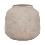 Jabari Grey Washed Vase – Freisteller Produktfoto