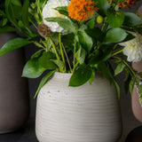 Jabari Grey Washed Vase Grau – Einzelaufnahme