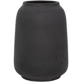 Mahir Black Washed Vase – Freisteller Produktfoto
