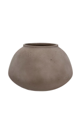 Imara Mocha Washed Vase – Freisteller Produktfoto