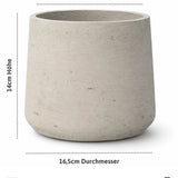 Patt Grey Washed Pflanzkübel Größe M [v=m]