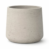 Patt Grey Washed Pflanzkübel Grau aus Fiberclay – Offenporige Beton-Optik für Innen & Außen [mc]