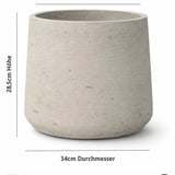 Patt Grey Washed Pflanzkübel Größe XXL [v=xxl]