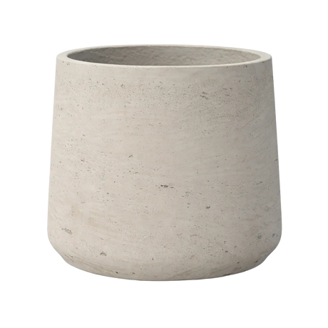 Grey washed Konfigurator Patt with dimensions Ø20cm and H17cm, showcasing a stylish and modern design.