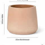 Patt Terrakotta Clay Washed Pflanzkübel aus Fiberclay [v=xl]