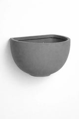 Hanging Wally Peter Wandpflanzschale Grau aus Fiberstone – freigestellt
