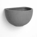 Hanging Wally Peter Wandpflanzschale Grau aus Fiberstone – freigestellt