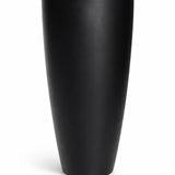 Dax Pflanzkübel Schwarz aus Fiberstone – freigestellt
