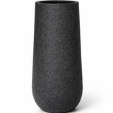 Nax Pflanzkübel Midnight Schwarz aus Fiberstone – freigestellt