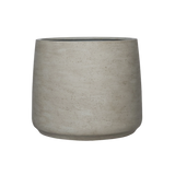 Jumbo Patt Pflanzkübel Grey Washed aus Fiberstone – Größe 77 freigestellt