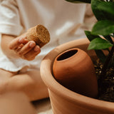 Olla Keramik Terracotta – Natürliche Tröpfchenbewässerung - Finestgreen