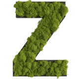 Islandmoos Piktogramm Buchstabe Finestgreen 