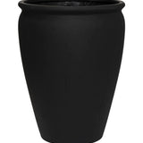 Artemis Pflanzkübel Schwarz aus Fiberstone – freigestellt [mc]
