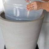Kunststoffeinsatz Rund by Pottery Pots, featuring a round plastic insert in a neutral color and smooth finish.