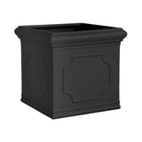 Jumbo Classic Pflanzkübel Schwarz aus Fiberstone – im Lifestyle-Setting