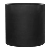 Jumbo Max Pflanzkübel Schwarz aus Fiberstone – freigestellt [mc]