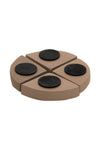 Pot Feet Untersetzer Taupe