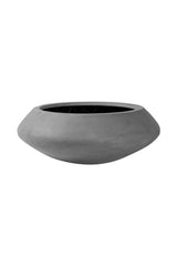 Pflanzschale Tara Grau aus Fiberstone – freigestellt [mc]