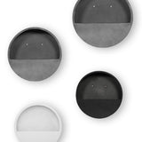 Hanging Wally 4er Set Grau / Schwarz / Matt Weiß Finestgreen [mc]